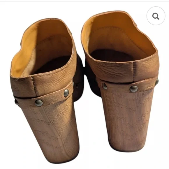 Kork-Ease Demi Leather Clog Womens 11 Brown Evereve NWT and Box - Picture 3 of 7